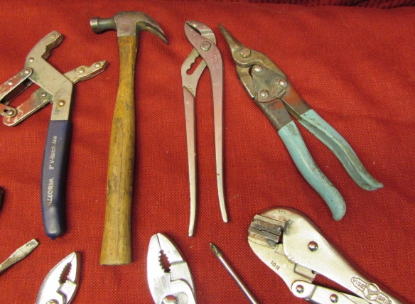 A HANDFUL OF HAND TOOLS