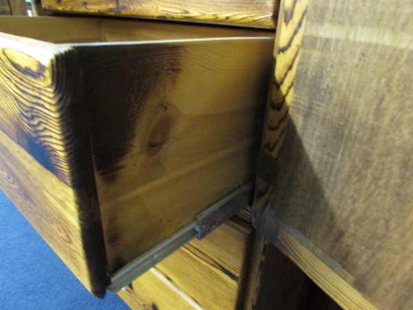 BEAUTIFUL KNOTTY PINE CHEST OF DRAWERS