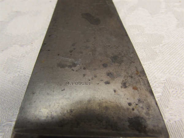 VINTAGE M. POUZET 10'CHEFS KNIFE