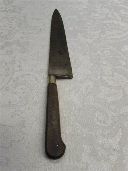 VINTAGE M. POUZET 10'CHEFS KNIFE