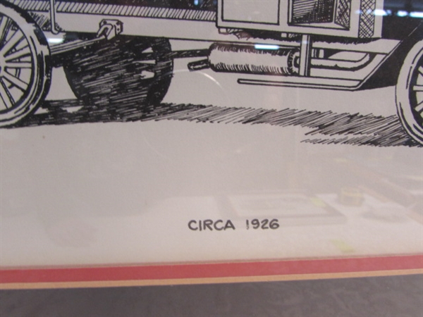 CIRCA 1926 COCA COLA DELIVERY TRUCK