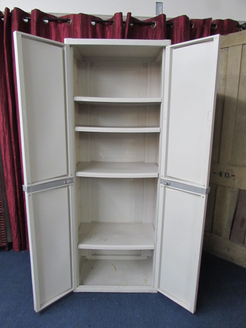 Sterilite 4 Shelf Utility Cabinet