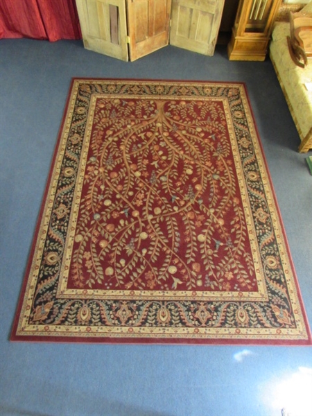 BEAUTIFUL VICTORIAN STYLE TAPESTRY AREA RUG