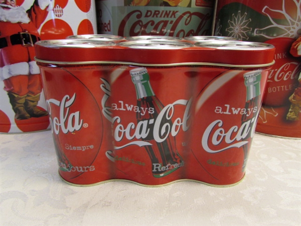 COCA COLA TINS