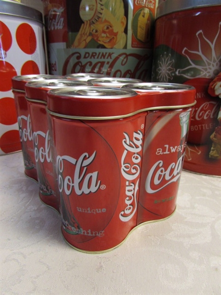 COCA COLA TINS