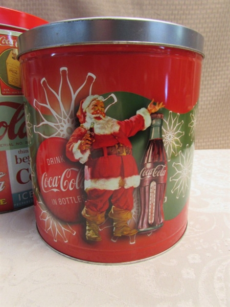 COCA COLA TINS