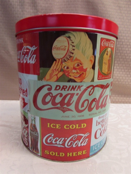 COCA COLA TINS