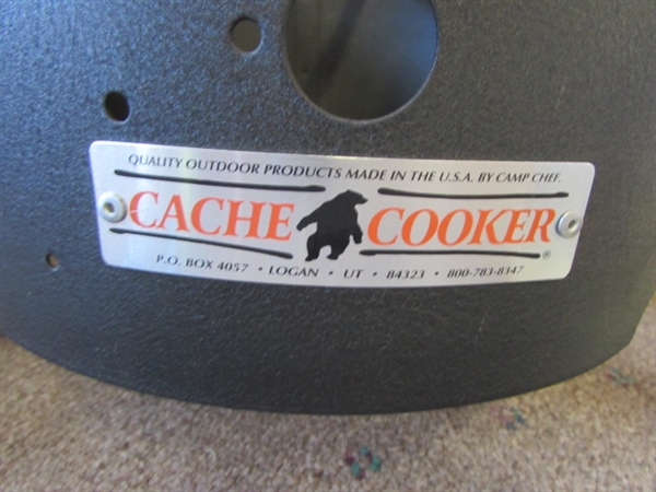 2 CACHE COOKER PROPANE STOVE BASES **PARTS ONLY**NO BURNERS INCLUDED**