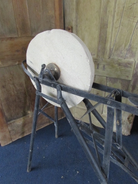 ANTIQUE GRINDING WHEEL