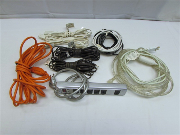 EXTENSION CORDS, POWER STRIP & MORE