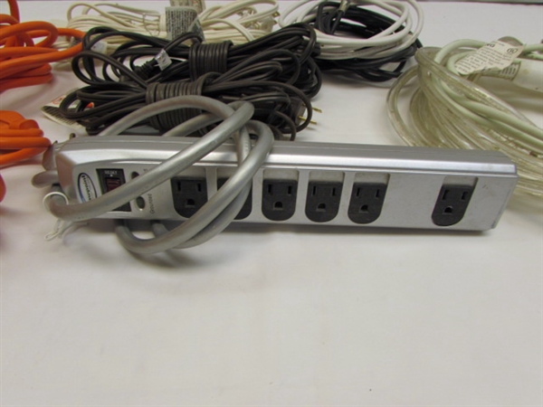 EXTENSION CORDS, POWER STRIP & MORE