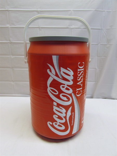 COCA-COLA CAN COOLER WITH HANDLE