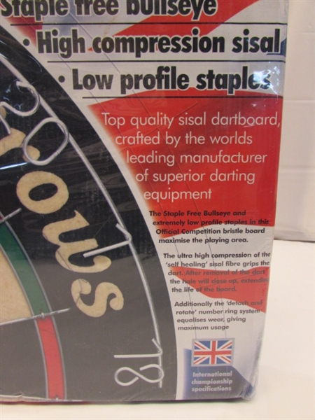 HARROWS COMPETITION DART BOARD