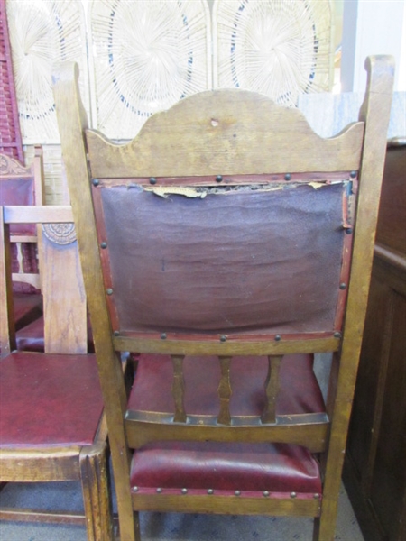 ANTIQUE DINING ROOM CHAIRS