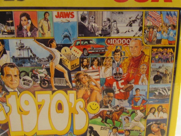 THE 1970'S 1000 PIECE PUZZLE