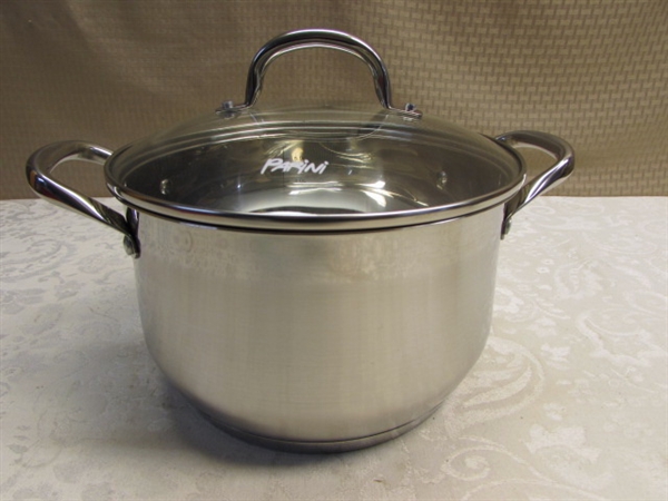 PARINI SIGNATURE SERIES 7 QUART DUTCH OVEN WITH LID - NEW IN BOX