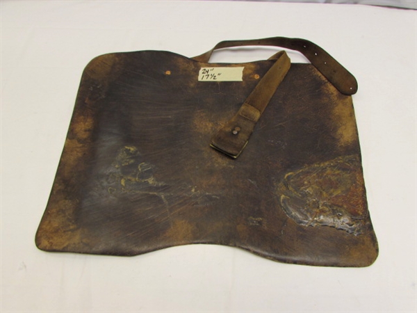 LEATHER BLACKSMITH'S APRON