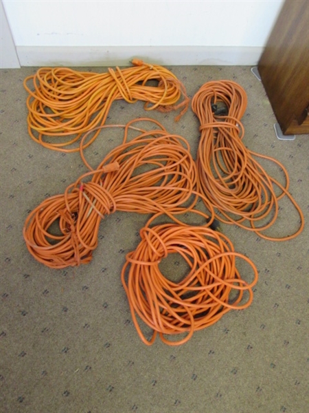 4 EXTENSION CORDS