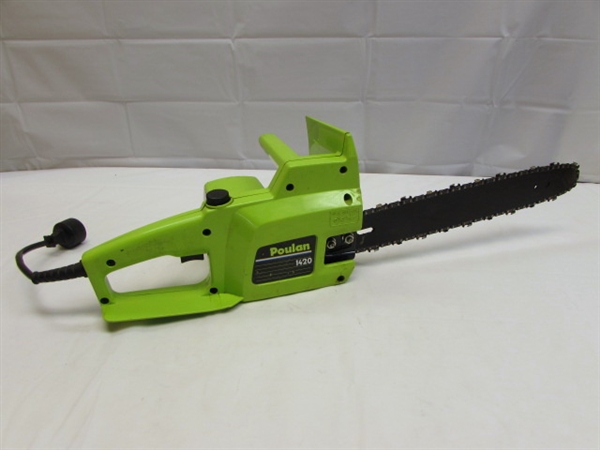 POULAN ELECTRIC CHAINSAW