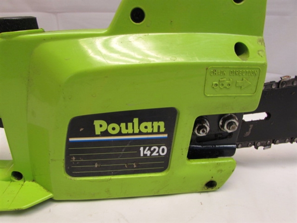 POULAN ELECTRIC CHAINSAW