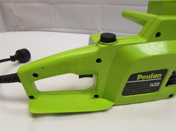 POULAN ELECTRIC CHAINSAW