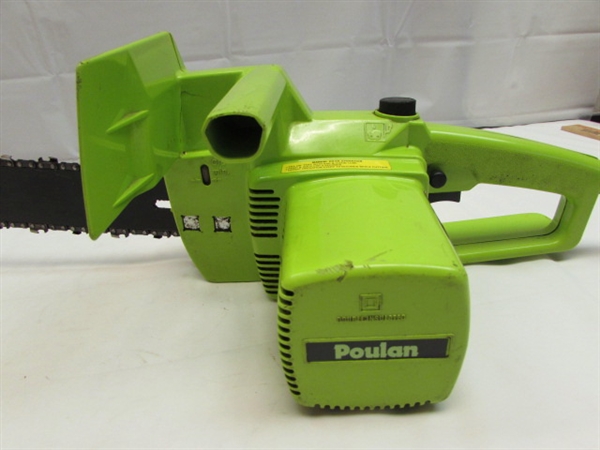 POULAN ELECTRIC CHAINSAW