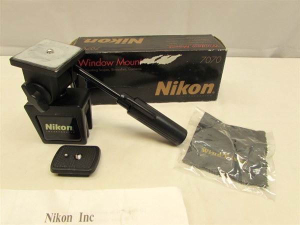 NIKON WINDOW MOUNT FOR SPOTTING SCOPES/BINOCULARS OR CAMERAS