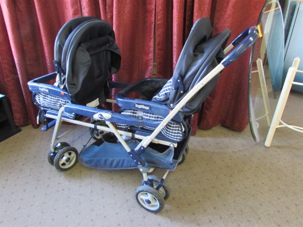 PEG-PEREGO DUETTE DOUBLE STROLLER