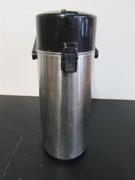 STAINLESS BEVERAGE AIR POT