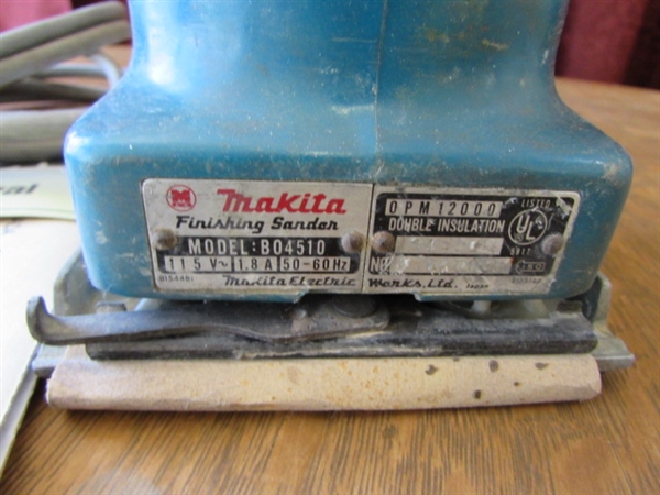 MAKITA FINISHING SANDER