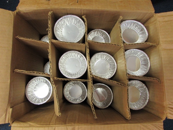 3 ALUMINUM PIE TINS