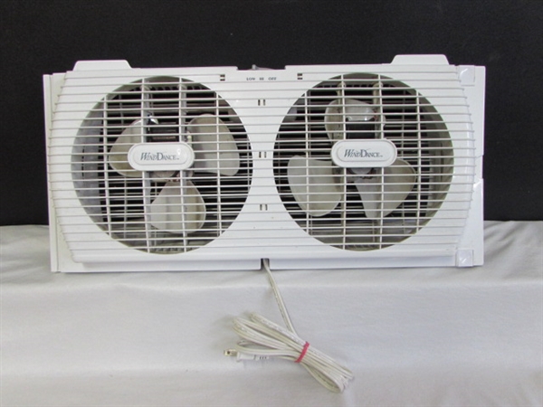 WIND DANCE - DOUBLE FAN - WINDOW FAN