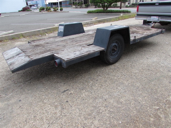 TILT TRAILER FOR HAULING QUADS/MOWERS & MORE *LOCATED OFF SITE*
