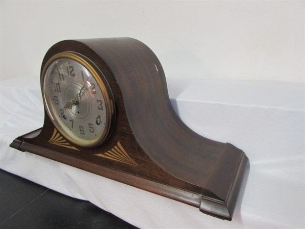 ANTIQUE PLYMOUTH MANTLE CLOCK