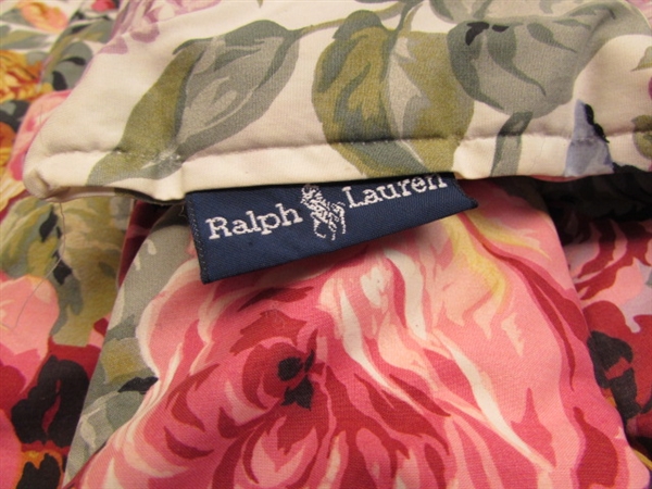 RALPH LAUREN COMFORTER SET