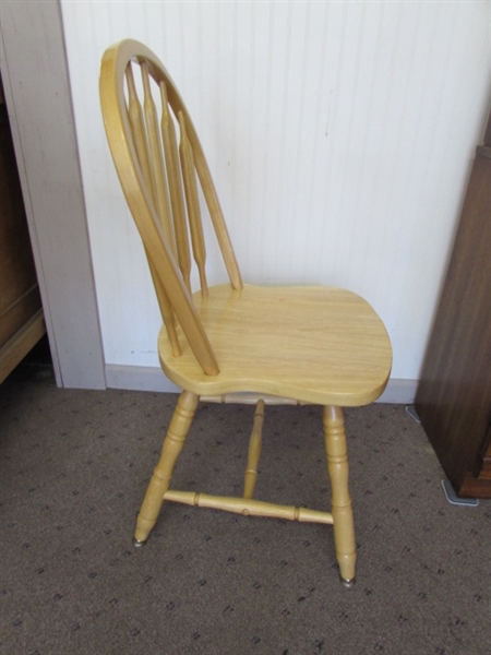 SOLID HARDWOOD DINING CHAIR #2