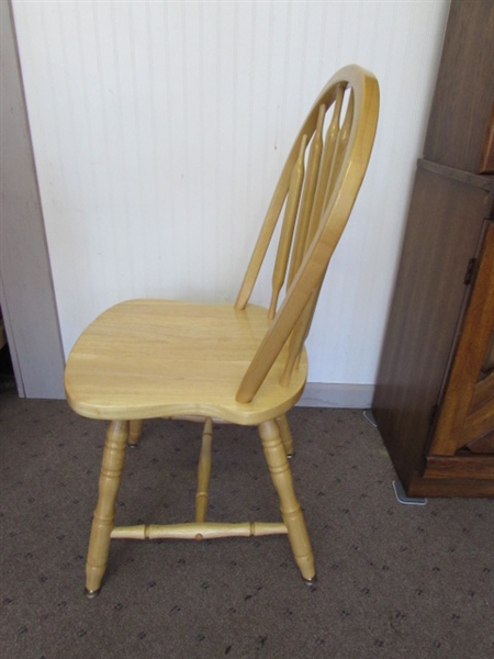 SOLID HARDWOOD DINING CHAIR #2