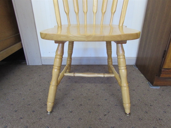 SOLID HARDWOOD DINING CHAIR #2