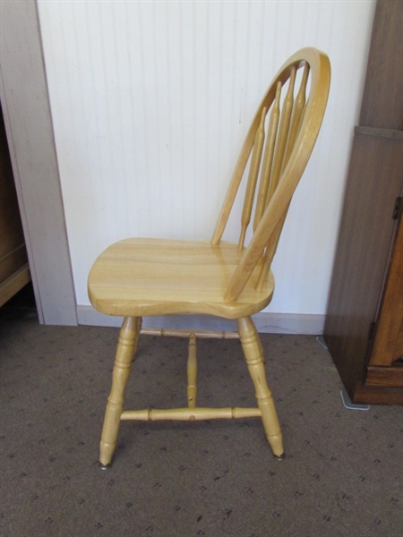 SOLID HARDWOOD DINING CHAIR #3