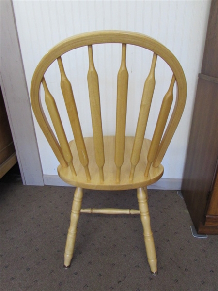 SOLID HARDWOOD DINING CHAIR #3