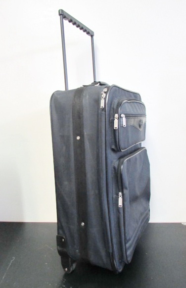 rolling bag with garment rack