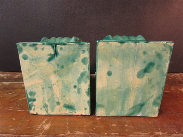 BEAUTIFUL CERAMIC BOOKENDS