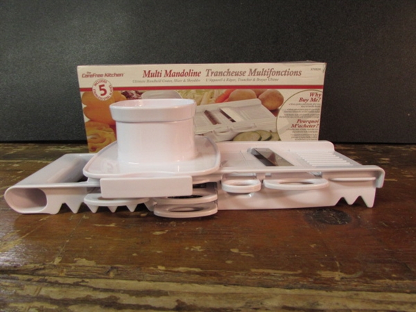 MULTI MANDOLINE SLICER