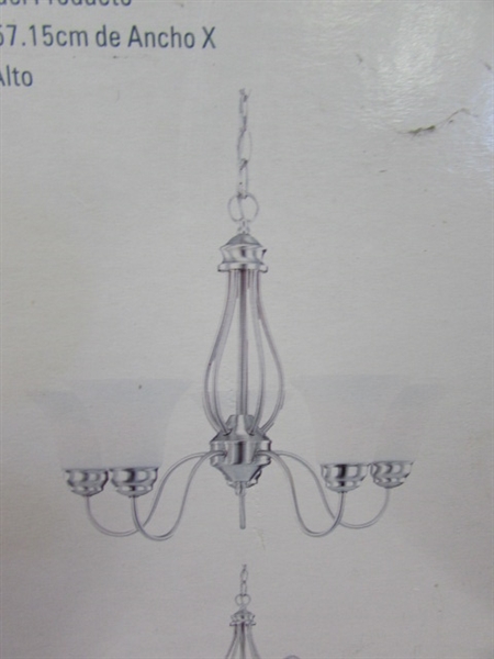 NEW IN BOX CHANDELIER