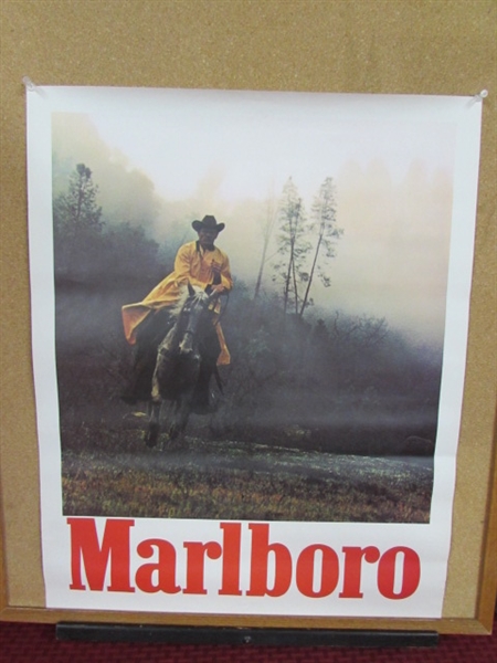 VINTAGE MARLBORO MAN POSTER COLLECTION