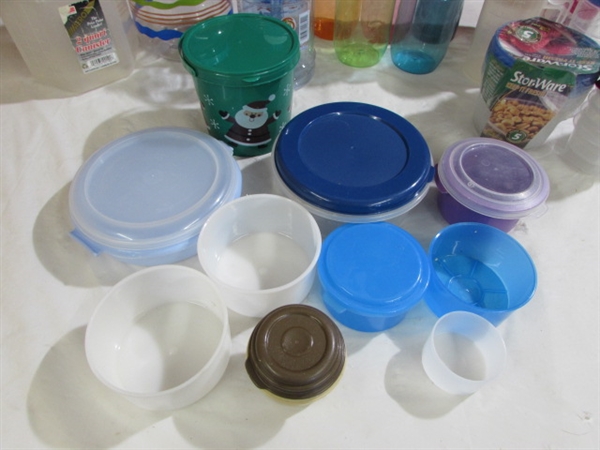 PLASTICWARE LOT