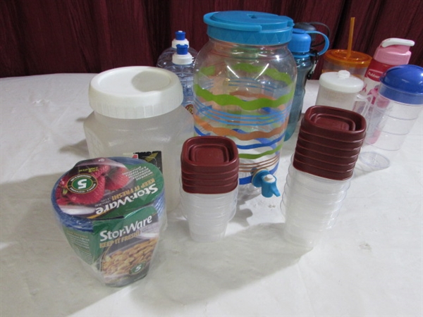 PLASTICWARE LOT