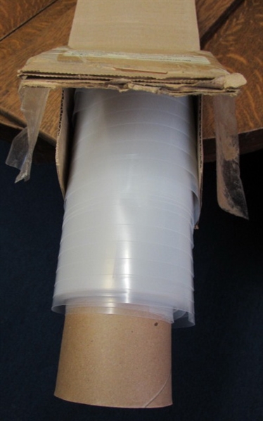 ROLL OF CLEAR CONSTRUCTION FILM