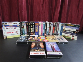 LARGE COLLECTION OF VHS