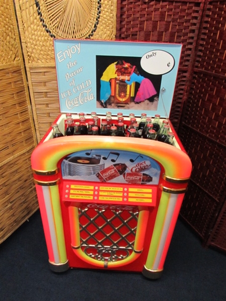 COCA-COLA JUKEBOX COOLER